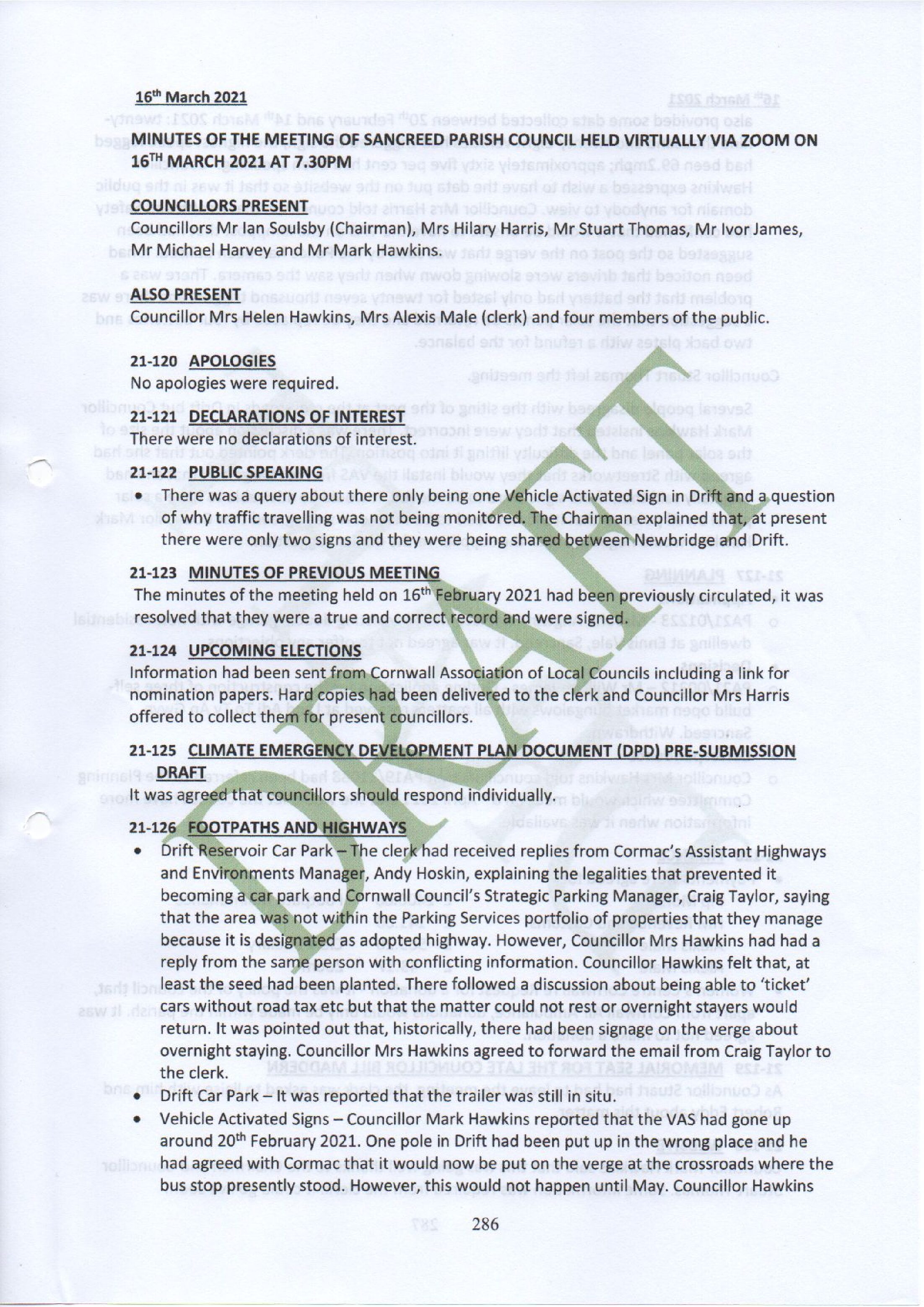 SPC Minutes 2021 03