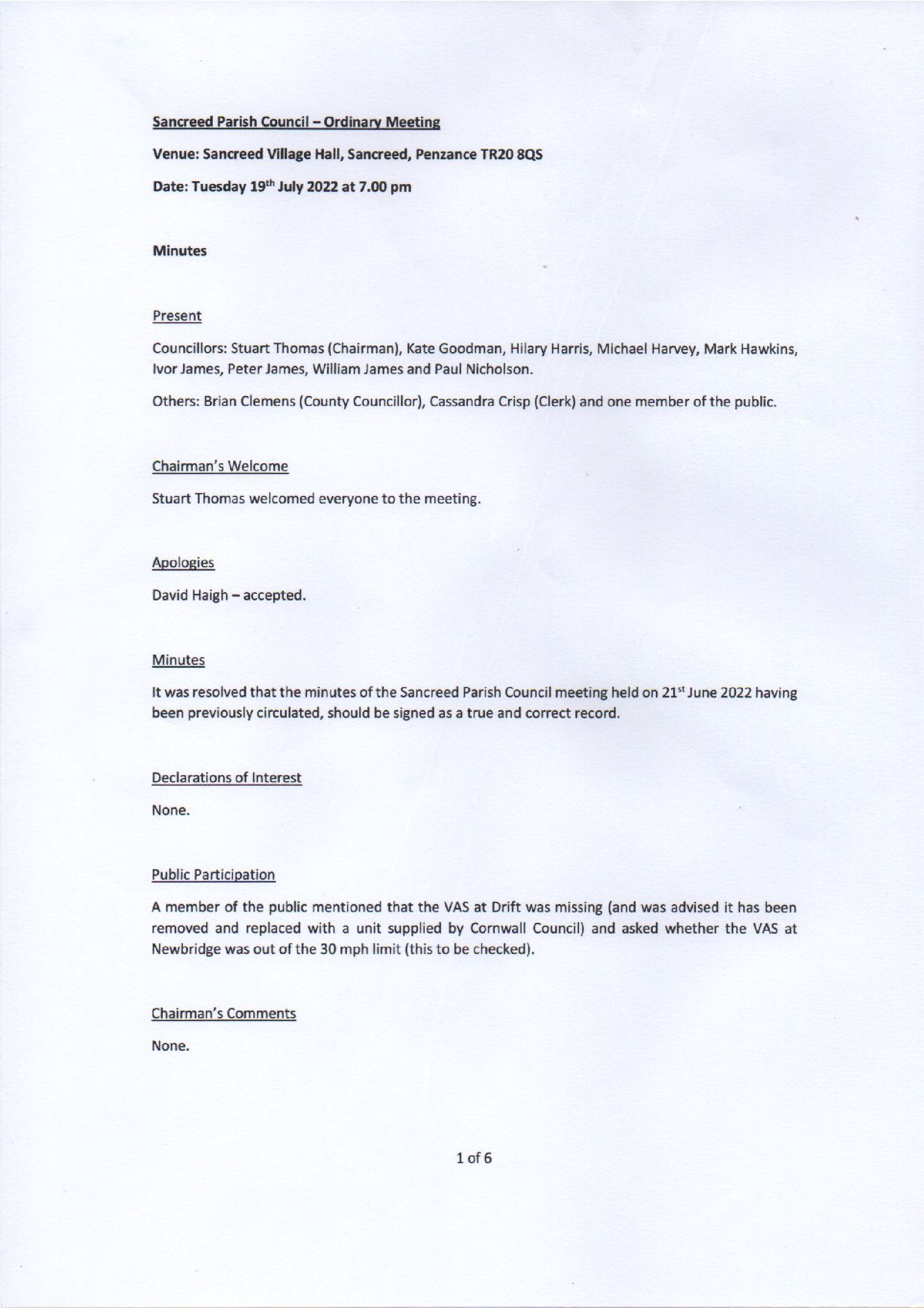SPC Minutes 2022 07
