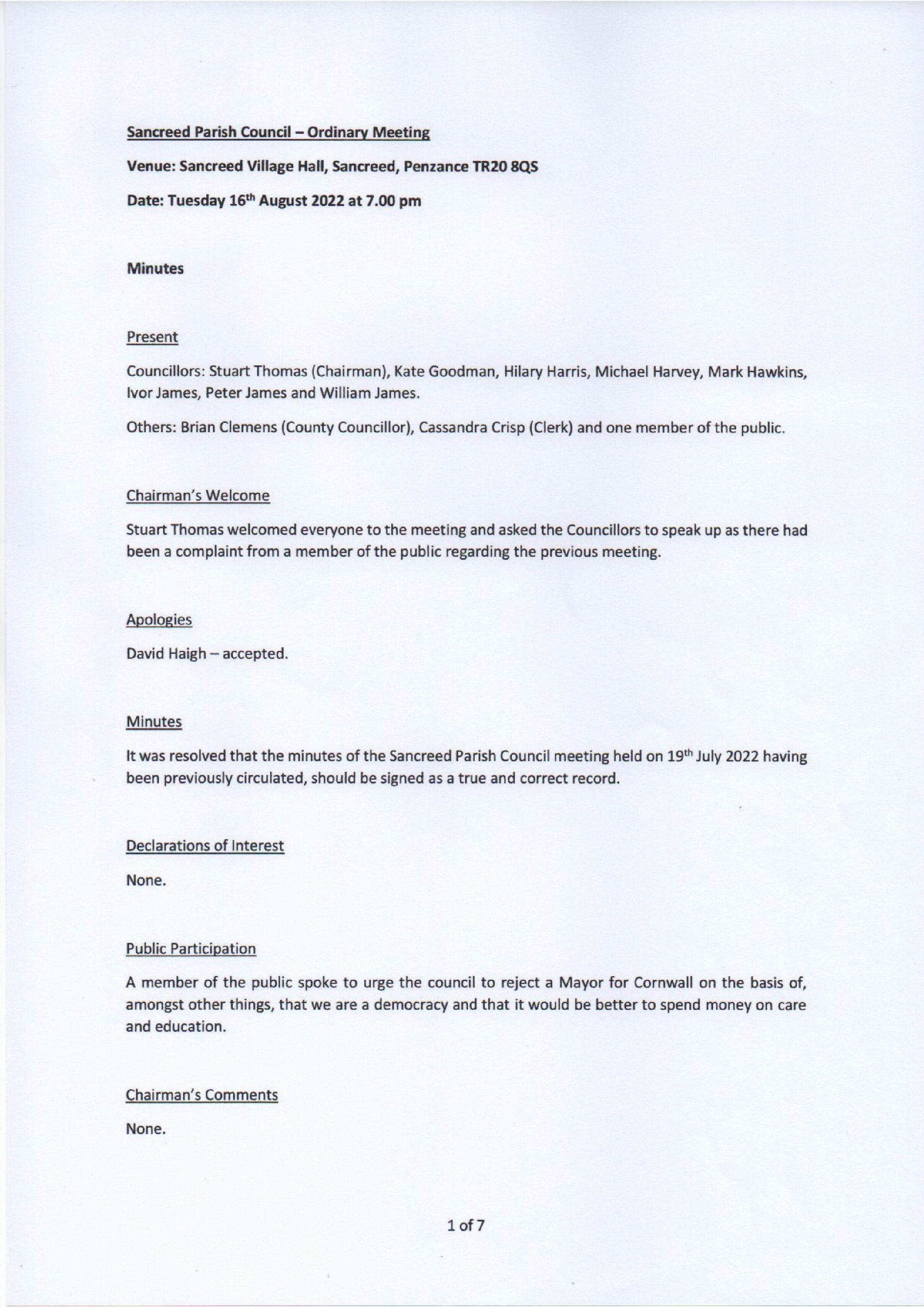 SPC Minutes 2022 08