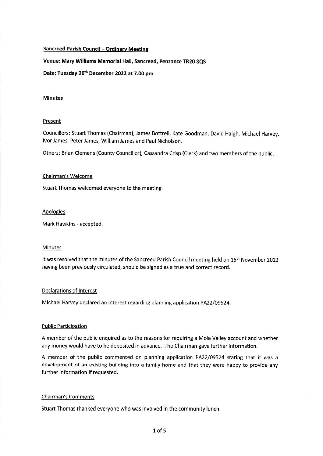 SPC Minutes 2022 12