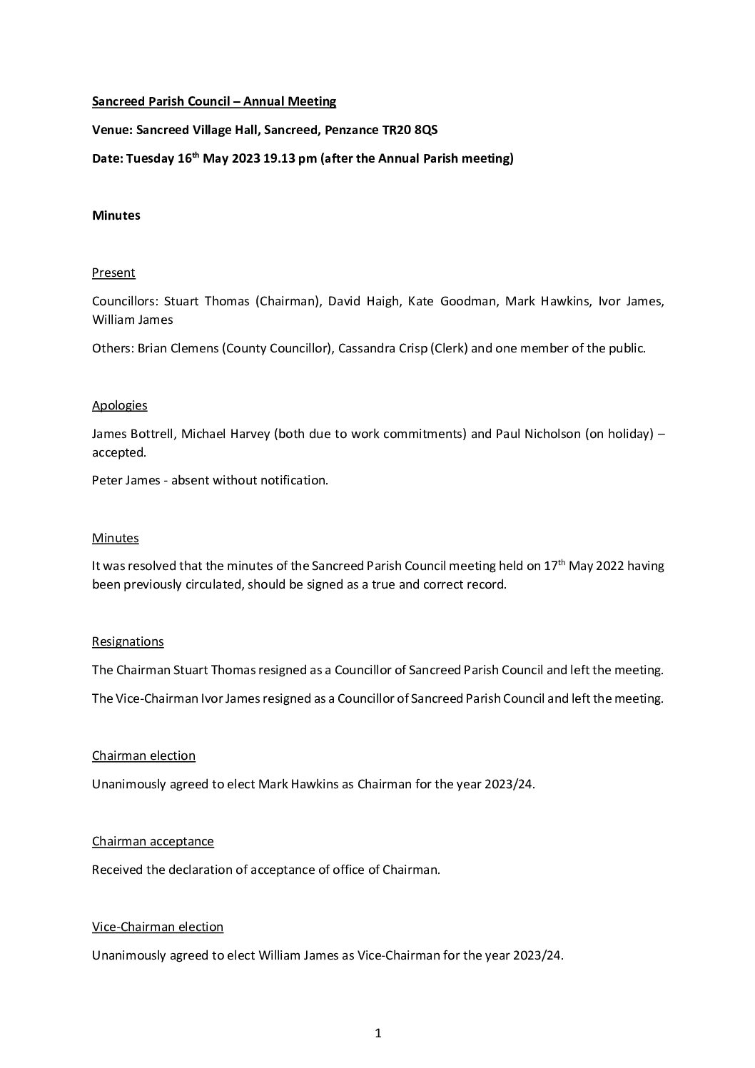 SanPC ACM Minutes 05-2023