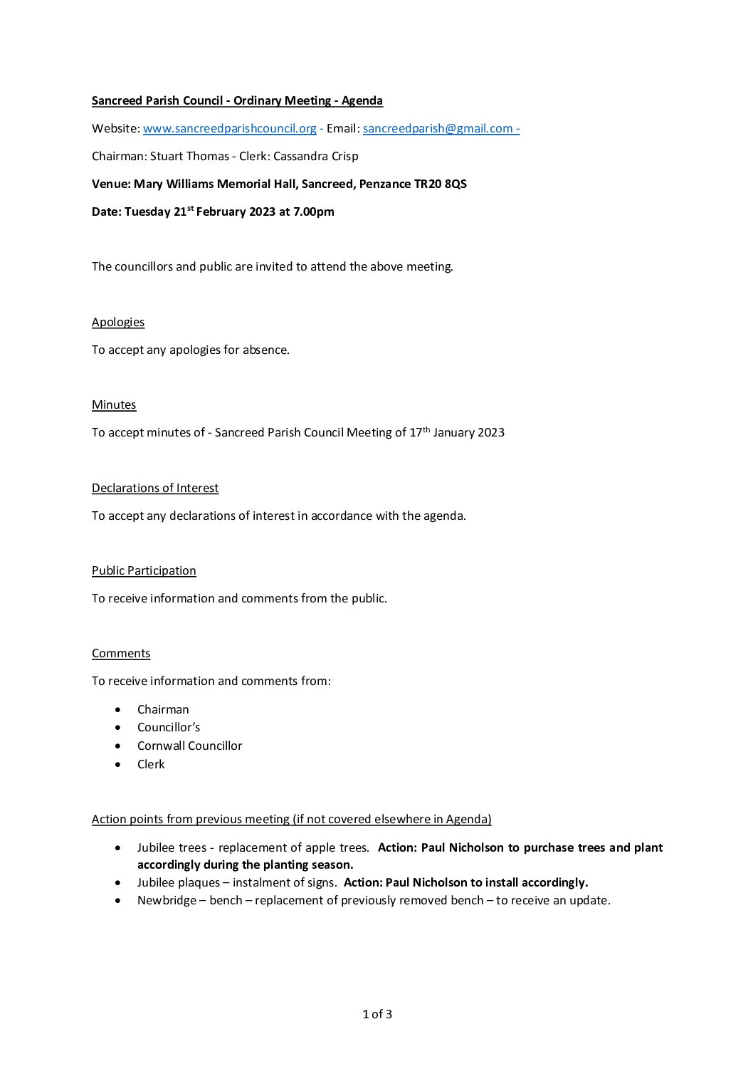 SanPC FCM Agenda 02-2023
