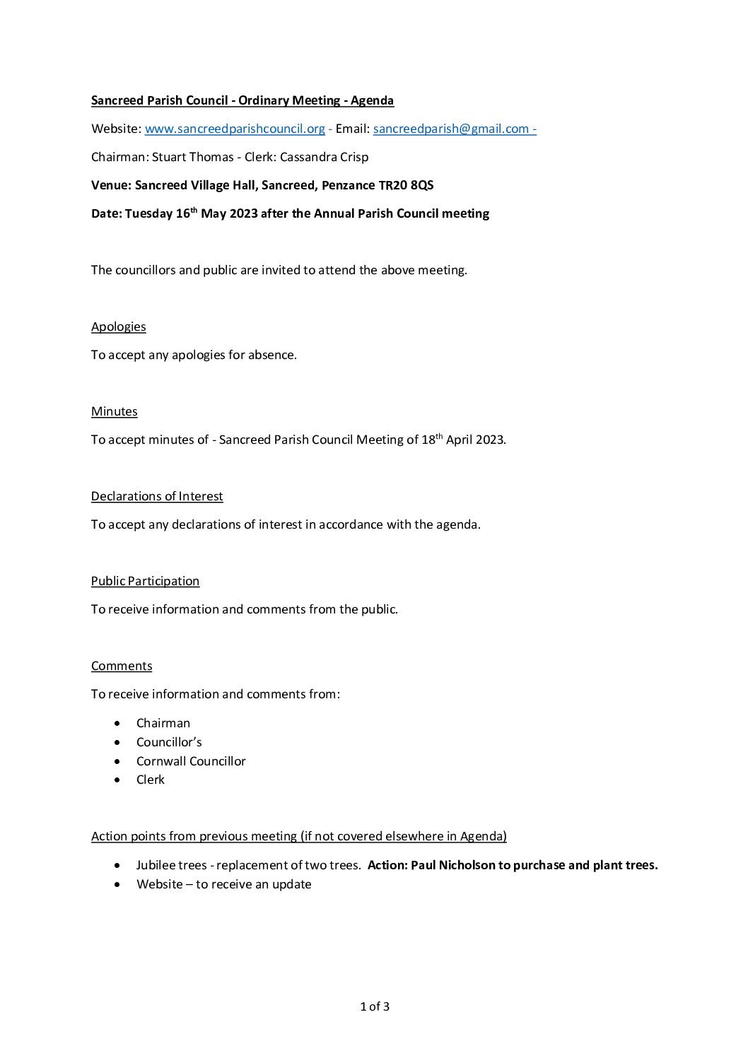 SanPC FCM Agenda 05-2023