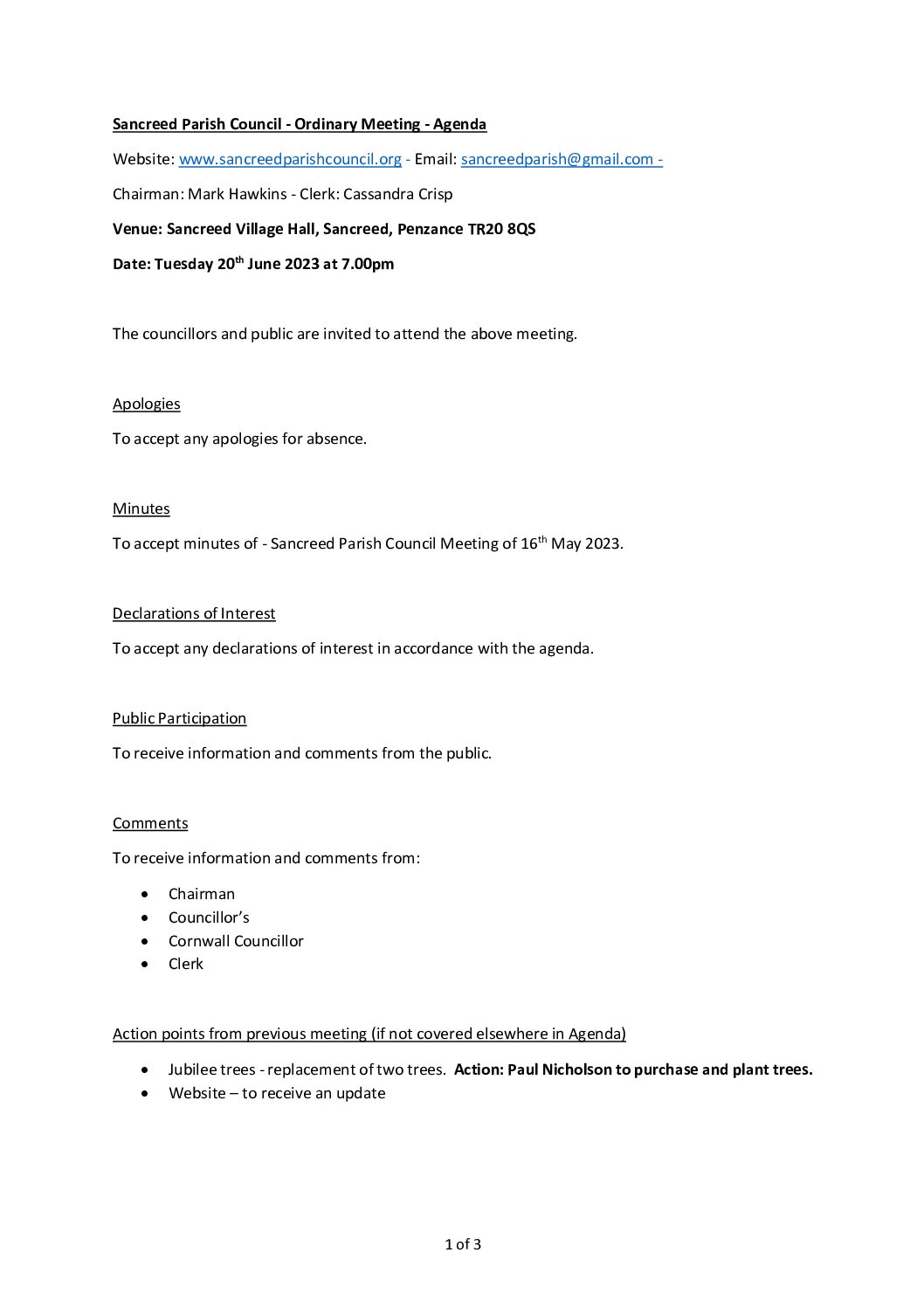 SanPC FCM Agenda 06-2023