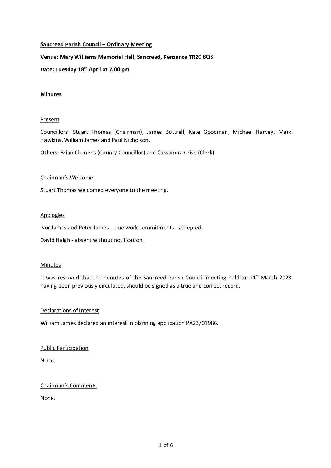 SanPC FCM Minutes 04-2023