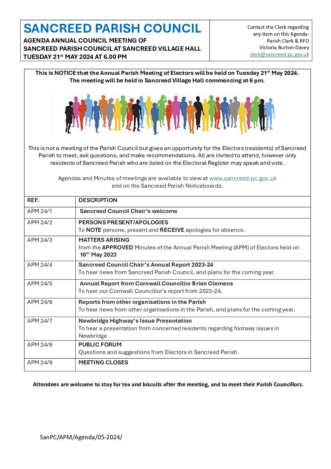 SanPC APM Agenda 05-2024