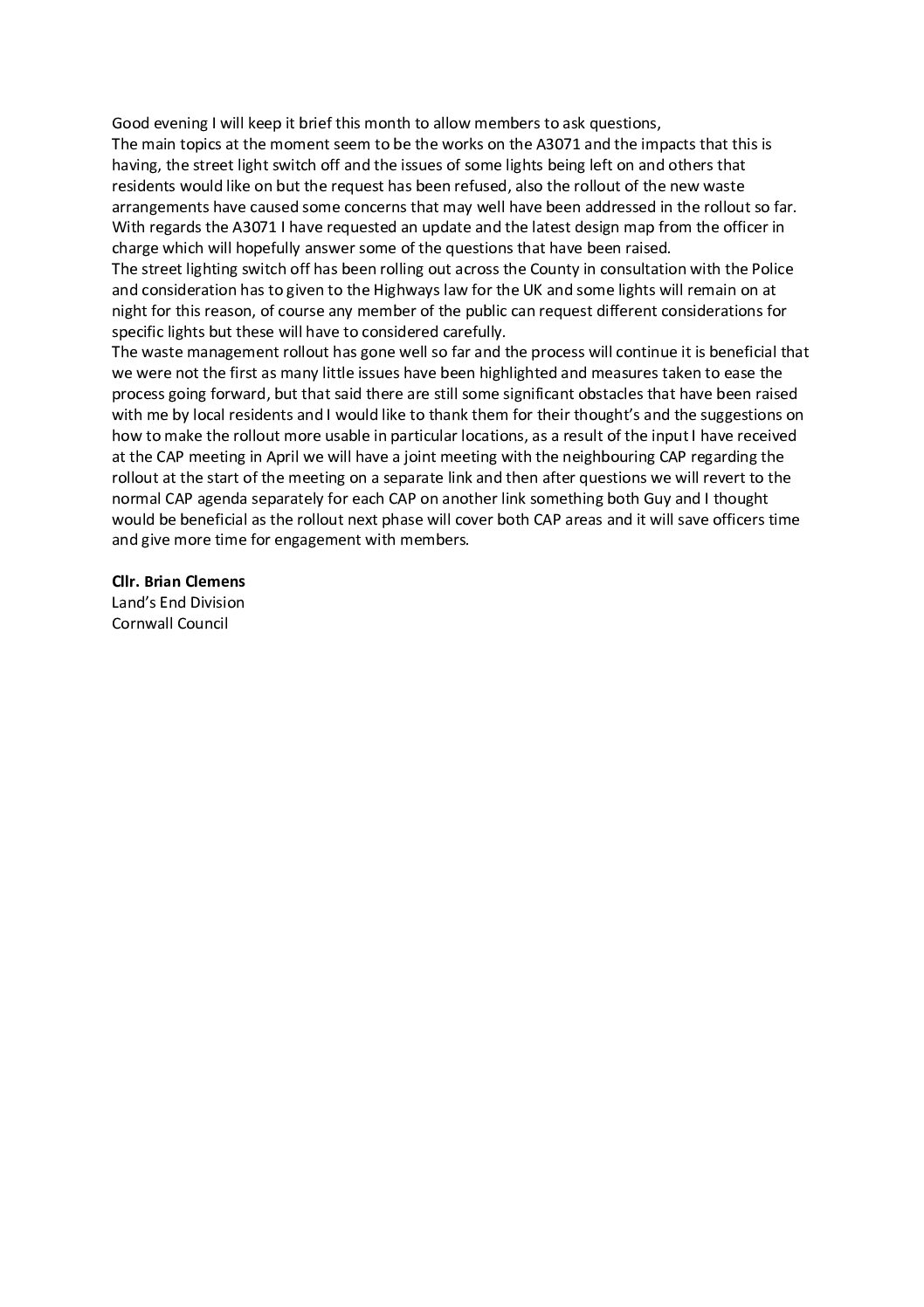 SanPC Local Members Report 04-2024