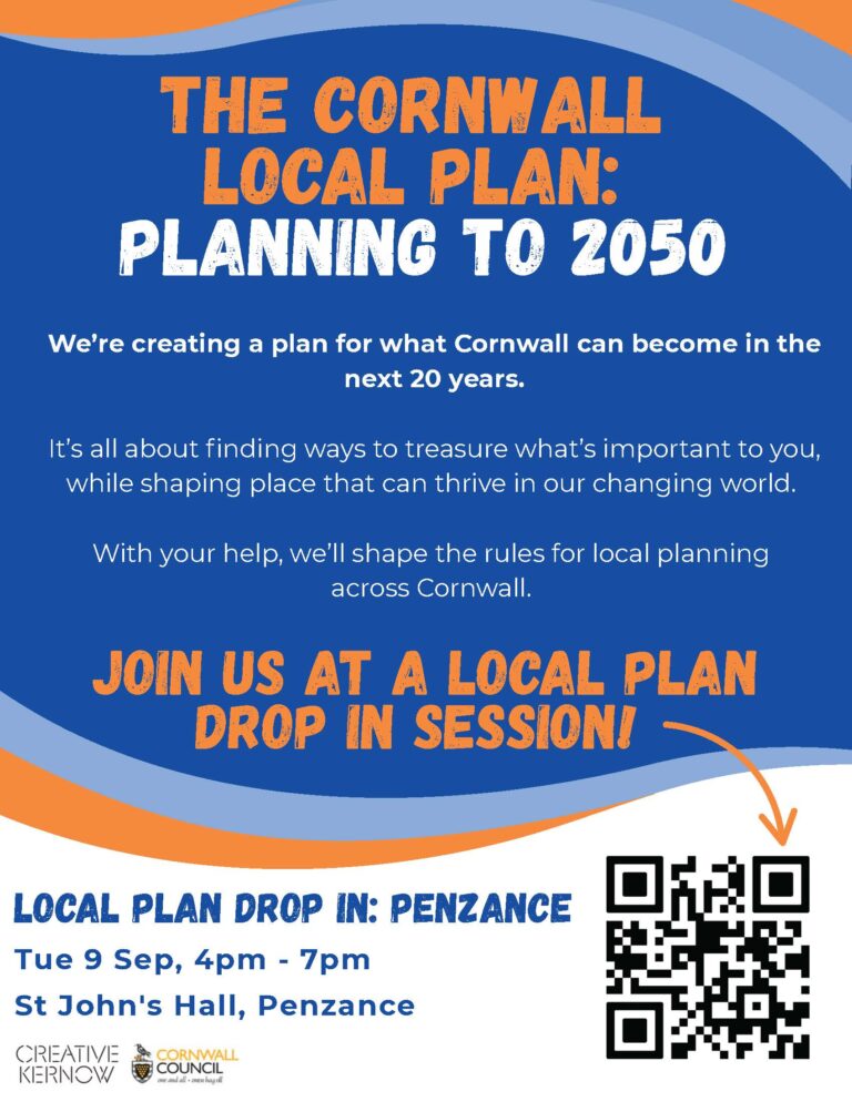 Drop In Session: The Cornwall Local Plan to 2050