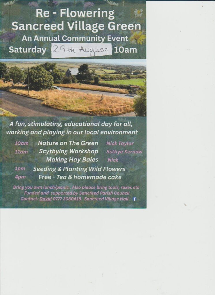 Re-Flowering the Village Green poster